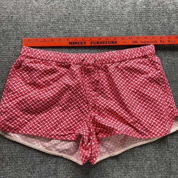 J Crew Shorts Womens Large Pink Drawstring Elastic Waist‎ Linen Blend Athleisure - Picture 5 of 15